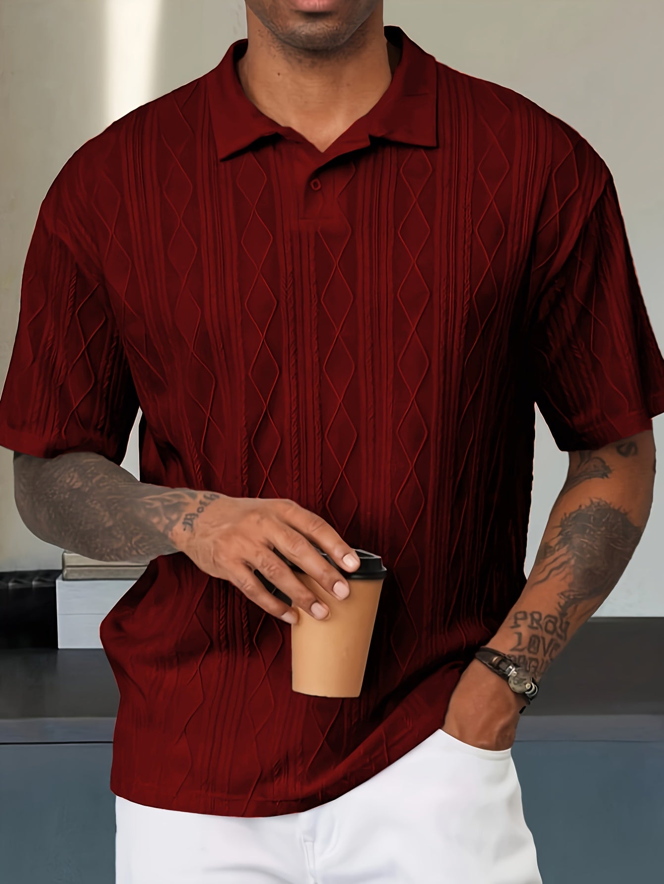 Casual Stylish   Polo Shirt