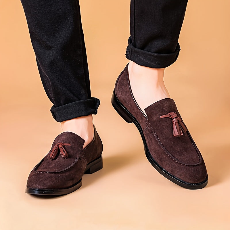 Men's Vintage Tassel Loafers