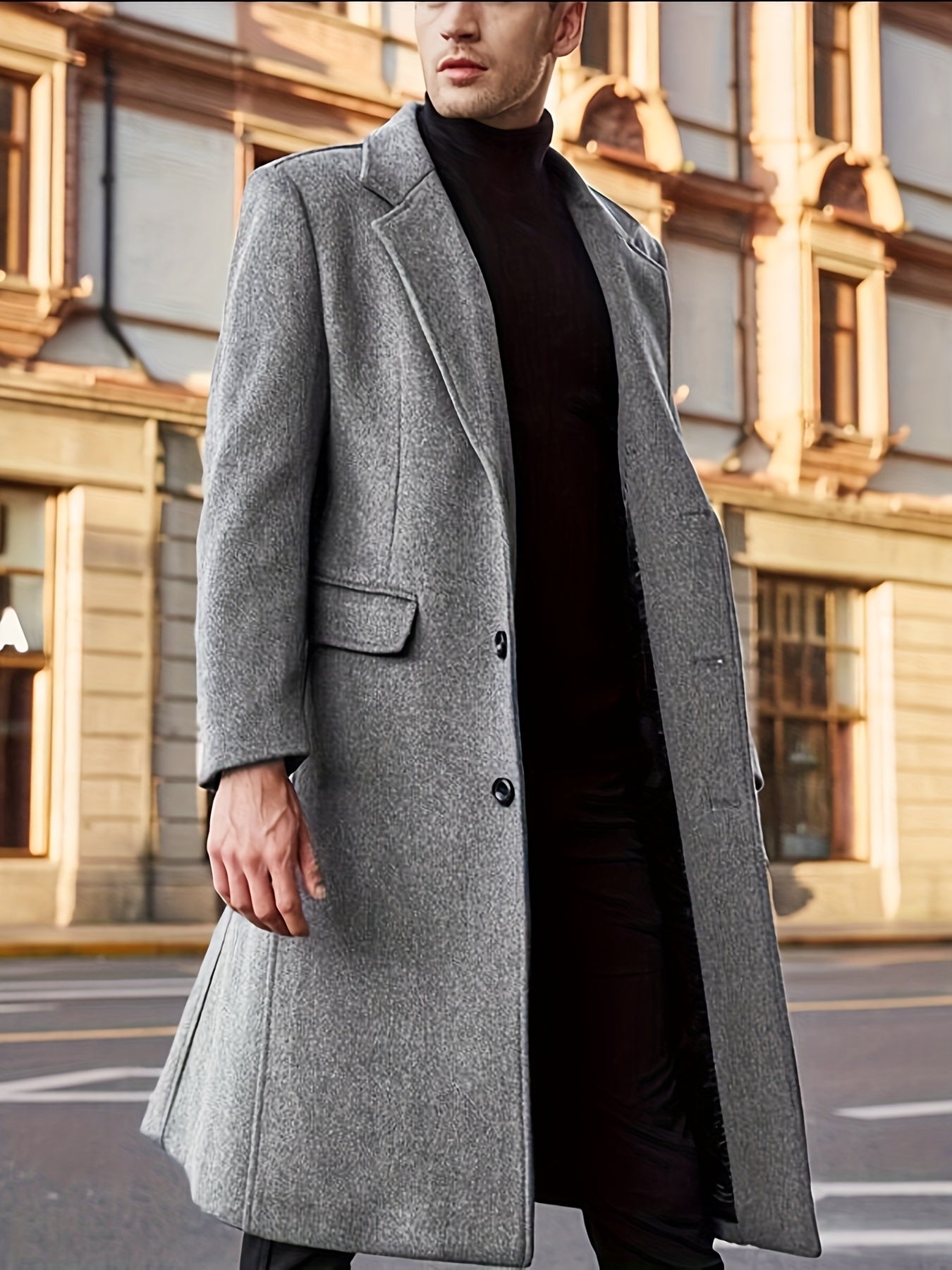 Men'S Elegant Coat