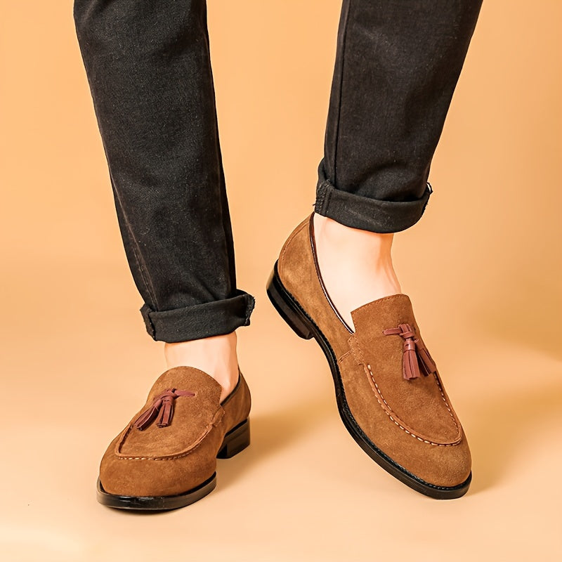 Men's Vintage Tassel Loafers