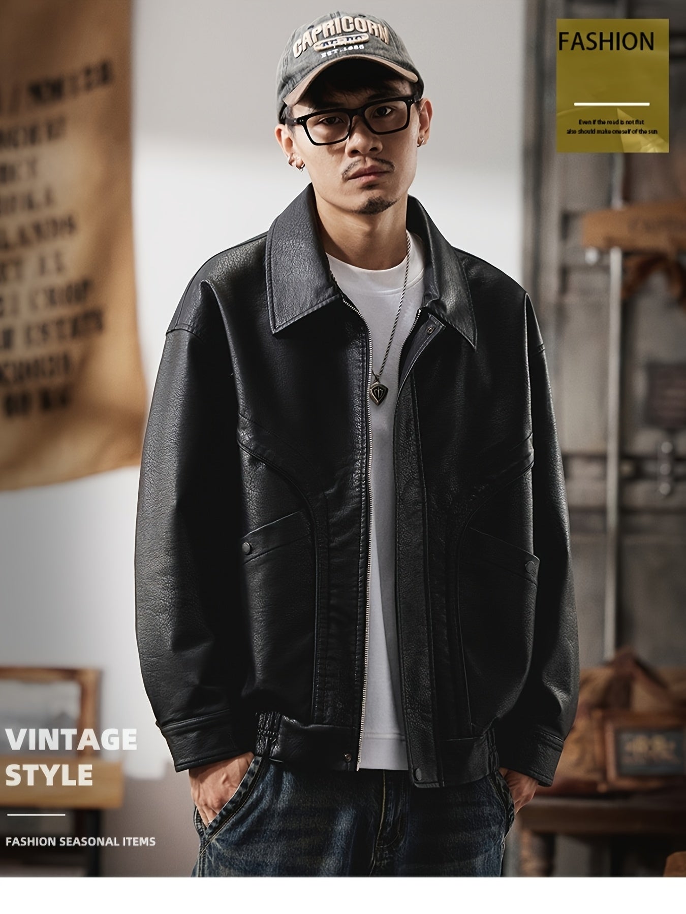 Men'S Vintage Style Coat