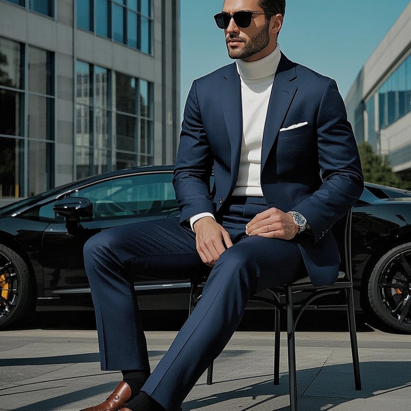 classic formal suit