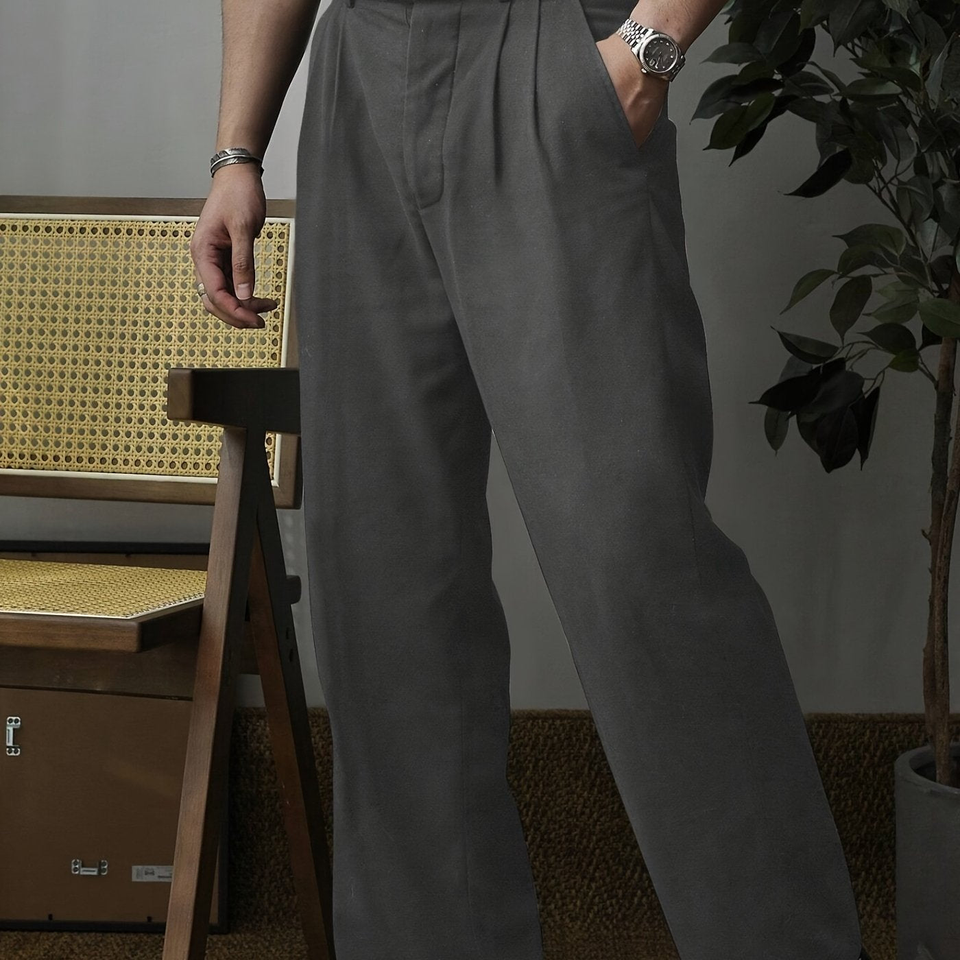 Casual Style Trousers