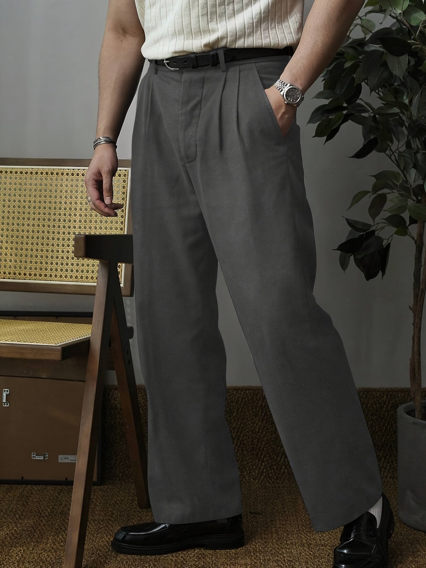 Casual Style Trousers