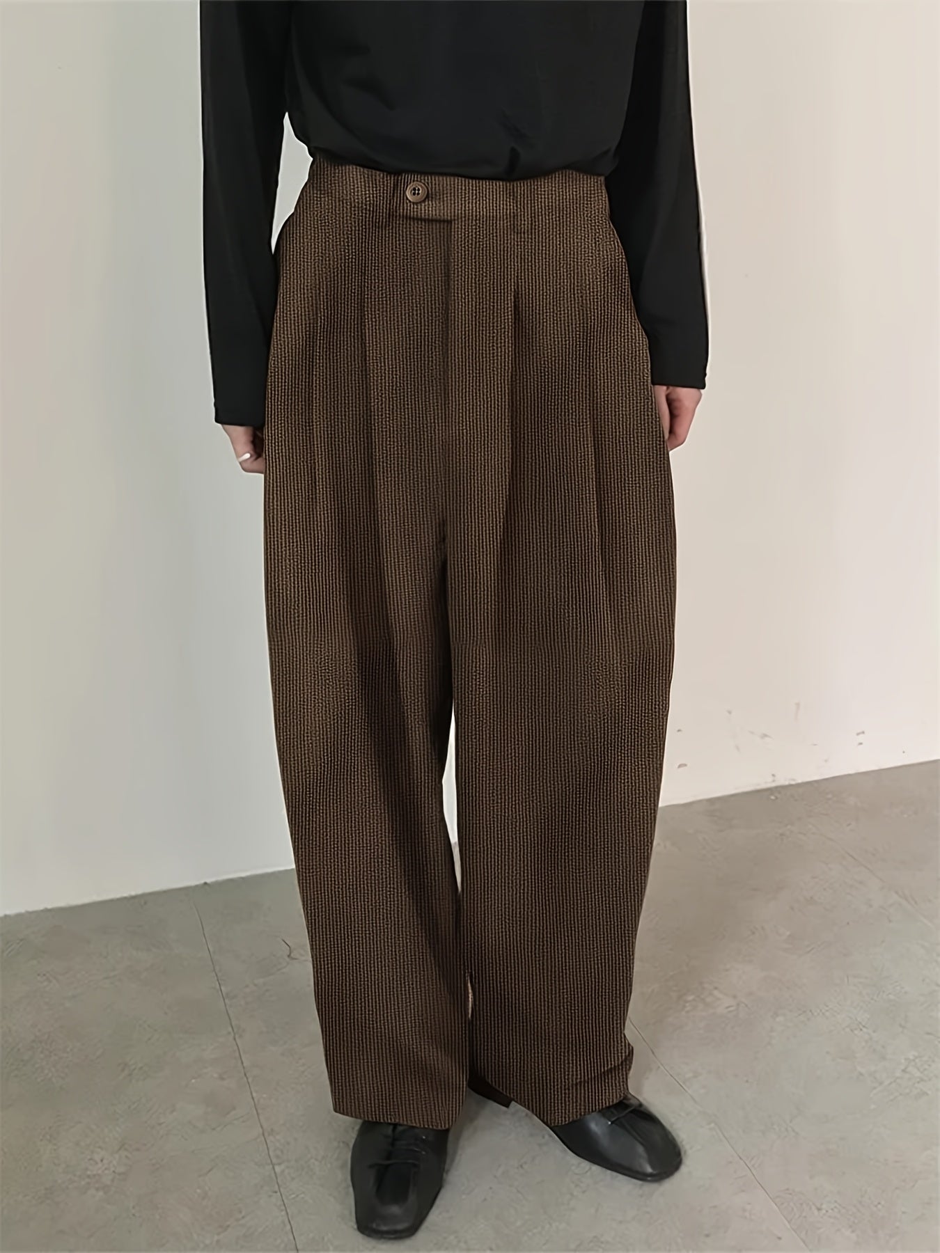 Casual Loose-Fit Trousers