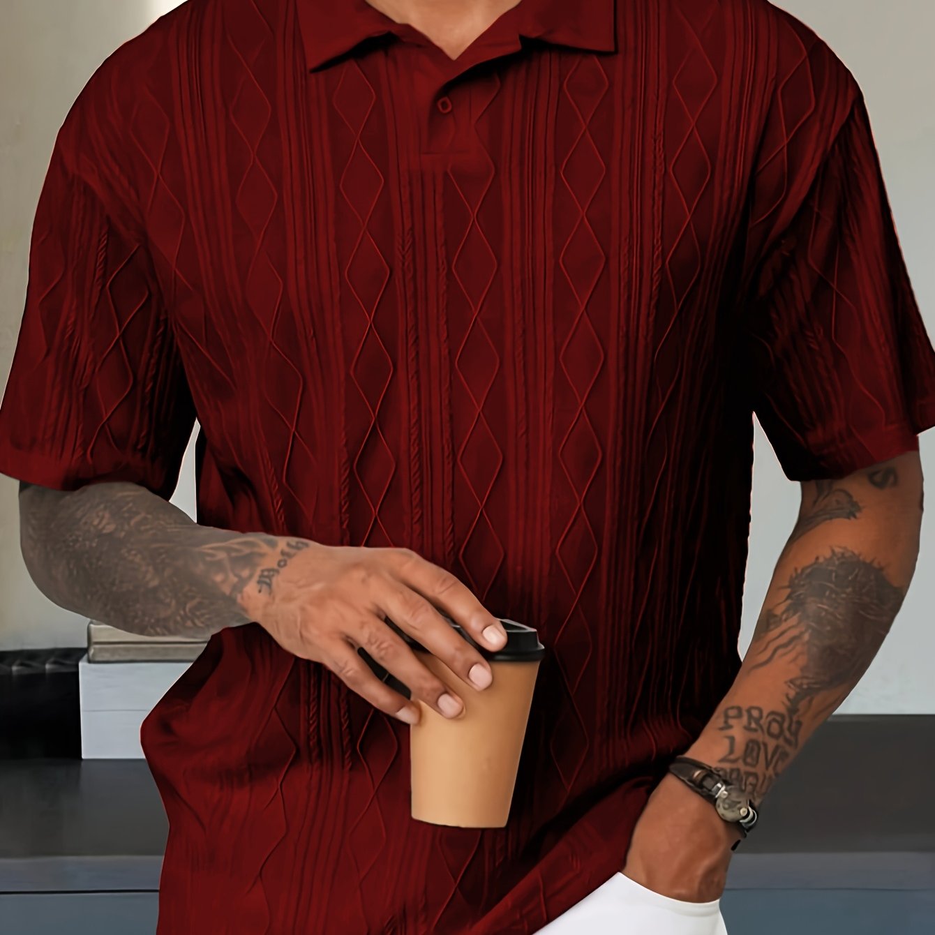 Casual Stylish   Polo Shirt