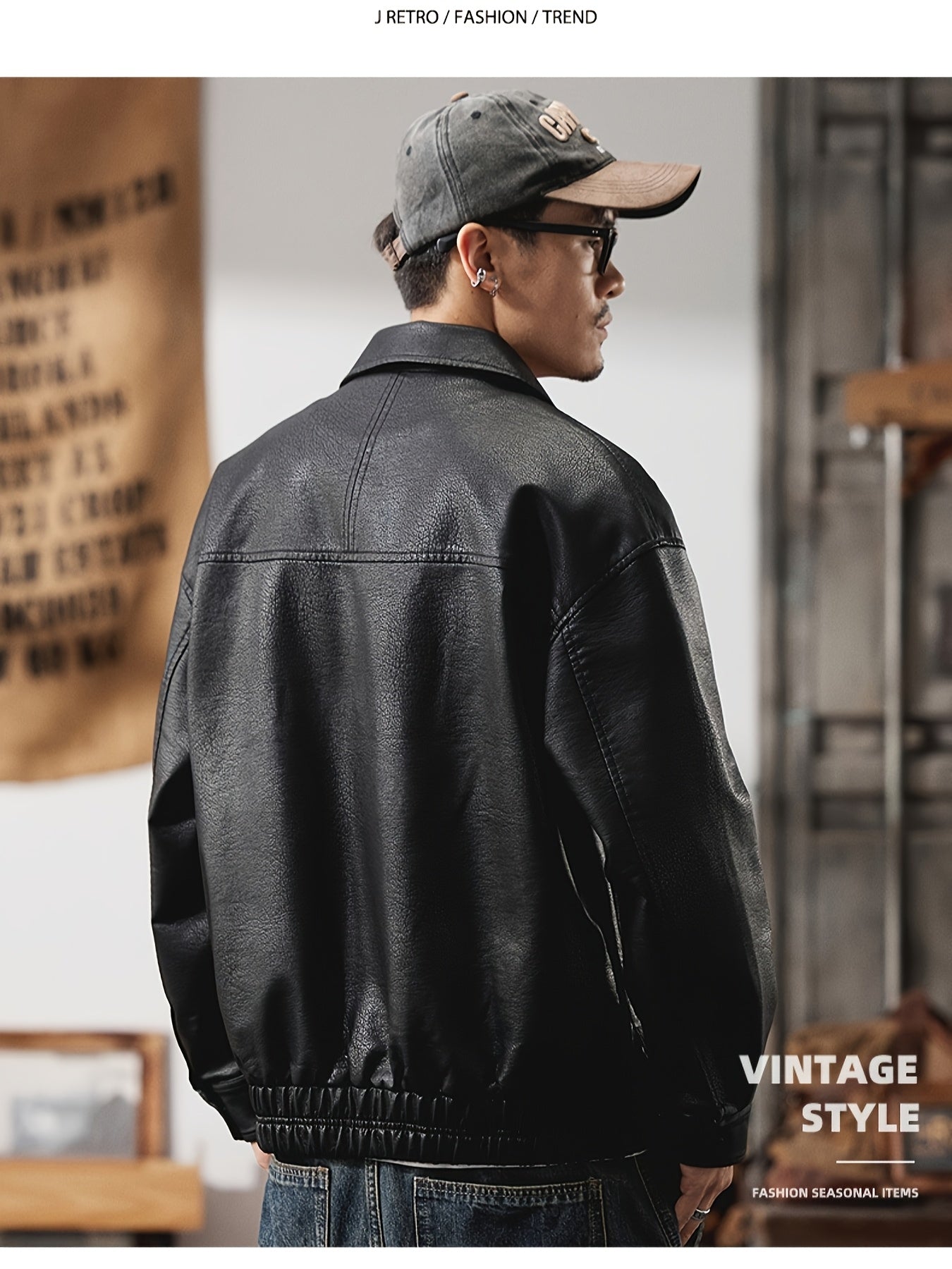 Men'S Vintage Style Coat